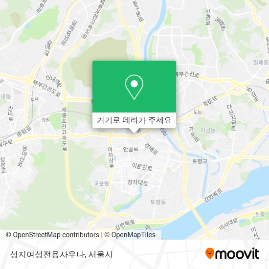 성지여성전용사우나 지도
