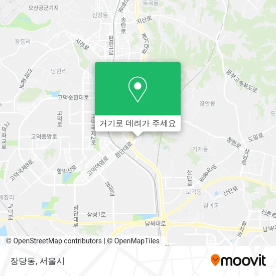 장당동 지도