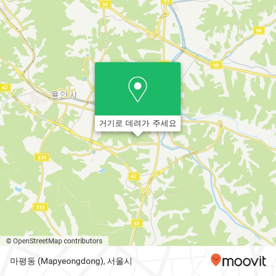 마평동 (Mapyeongdong) 지도