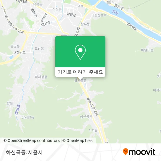 하산곡동 지도