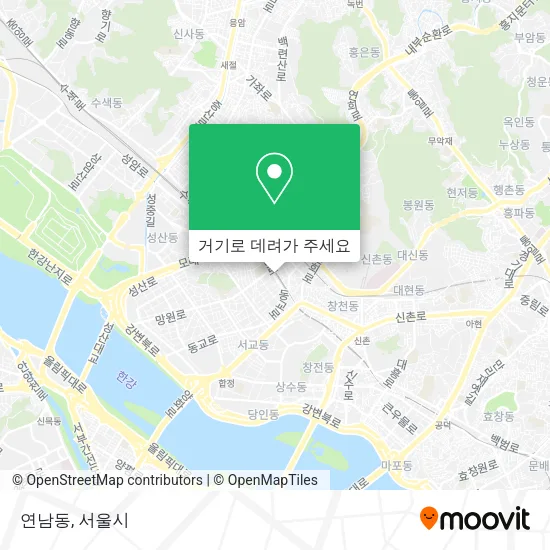 연남동 지도