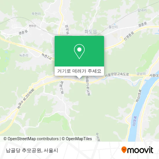 납골당 추모공원 지도