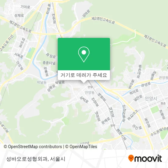 성바오로성형외과 지도