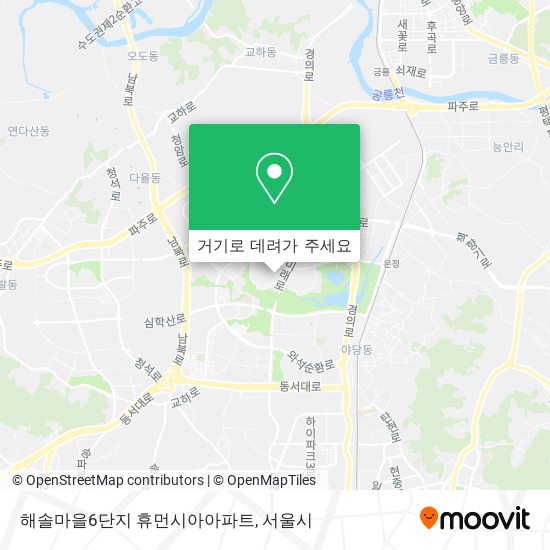 해솔마을6단지 휴먼시아아파트 지도