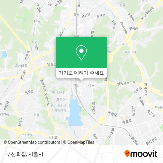 부산회집 지도