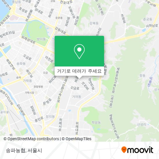 송파농협 지도