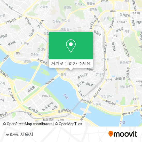 도화동 지도