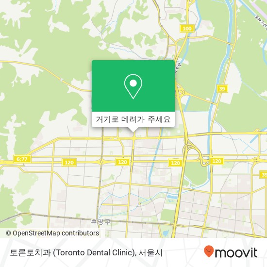 토론토치과 (Toronto Dental Clinic) 지도