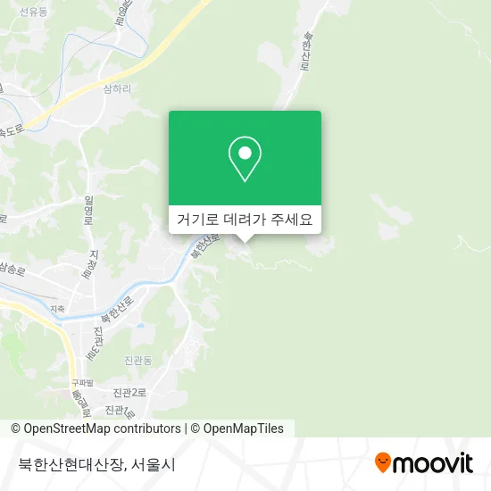 북한산현대산장 지도