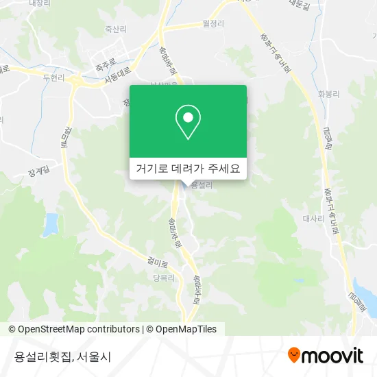 용설리횟집 (Yongseolli Fish Restaurant) 지도