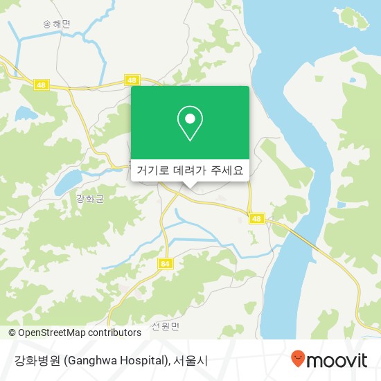 강화병원 (Ganghwa Hospital) 지도