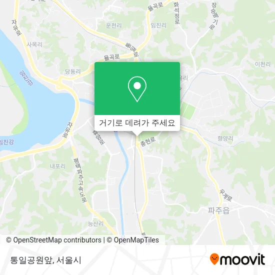 통일공원앞 지도