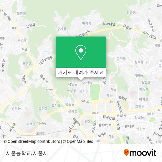 서울농학교 지도
