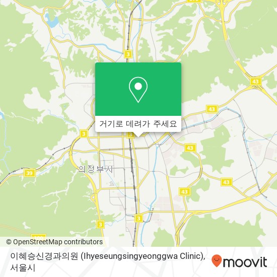 이혜승신경과의원 (Ihyeseungsingyeonggwa Clinic) 지도