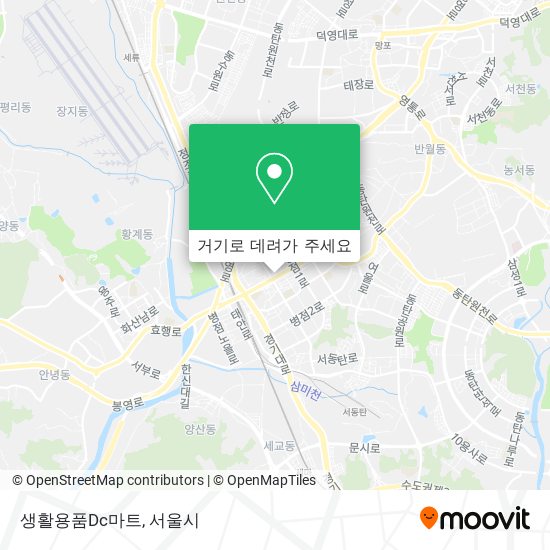 생활용품Dc마트 지도