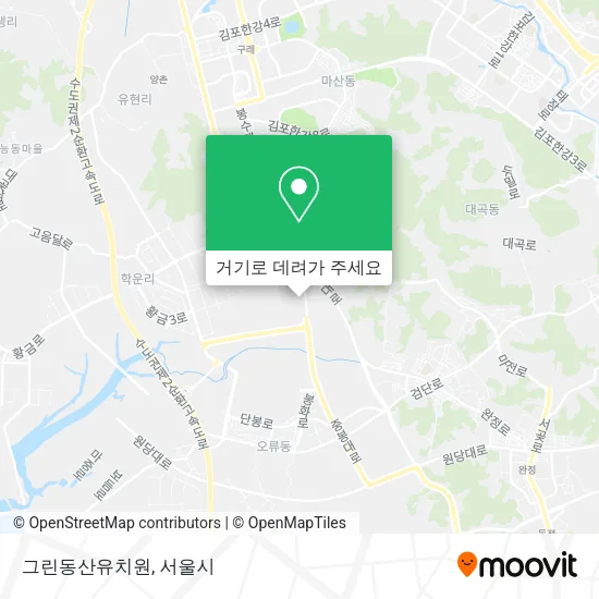 그린동산유치원 지도