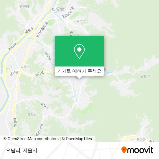 오남리 지도