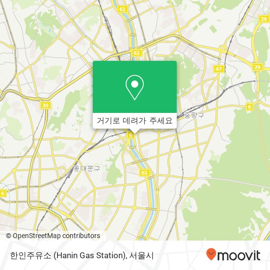 한인주유소 (Hanin Gas Station) 지도