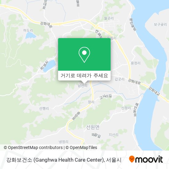 강화보건소 (Ganghwa Health Care Center) 지도