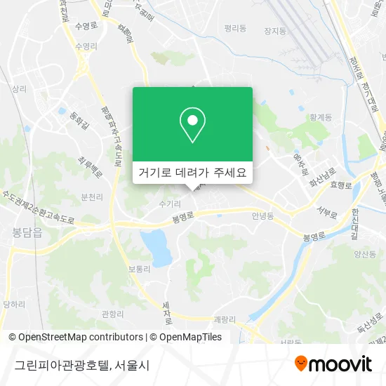 그린피아관광호텔 지도