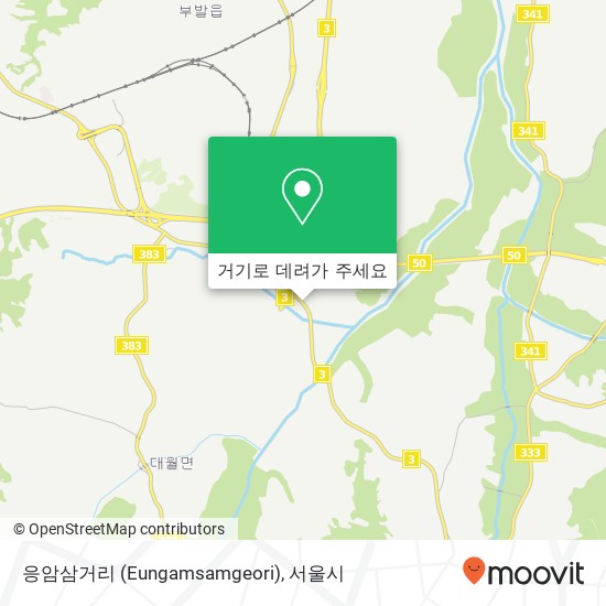 응암삼거리 (Eungamsamgeori) 지도
