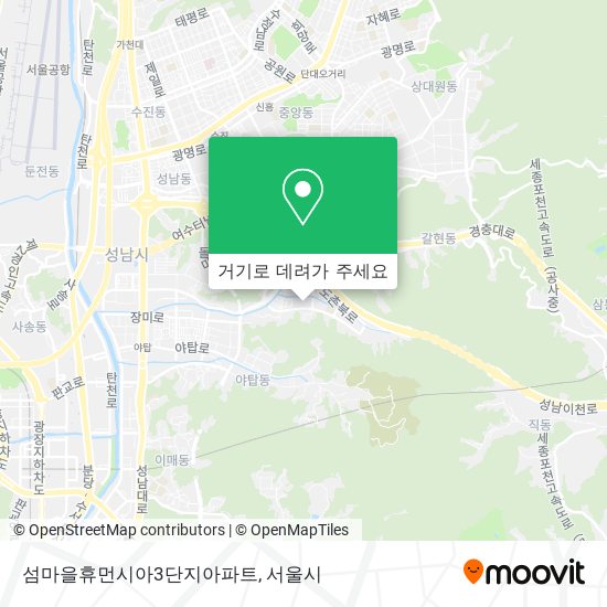 섬마을휴먼시아3단지아파트 지도