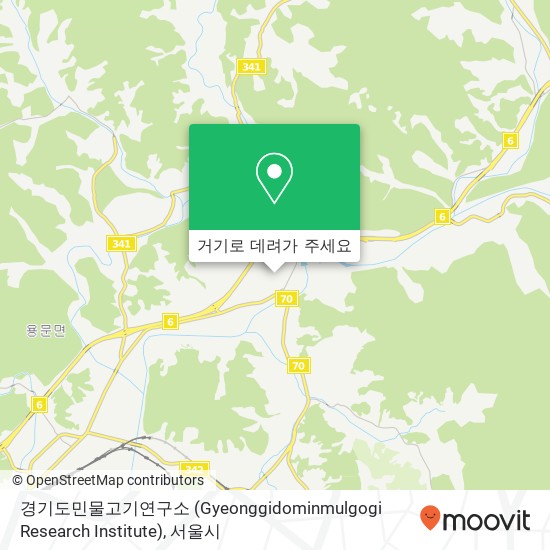 경기도민물고기연구소 (Gyeonggidominmulgogi Research Institute) 지도
