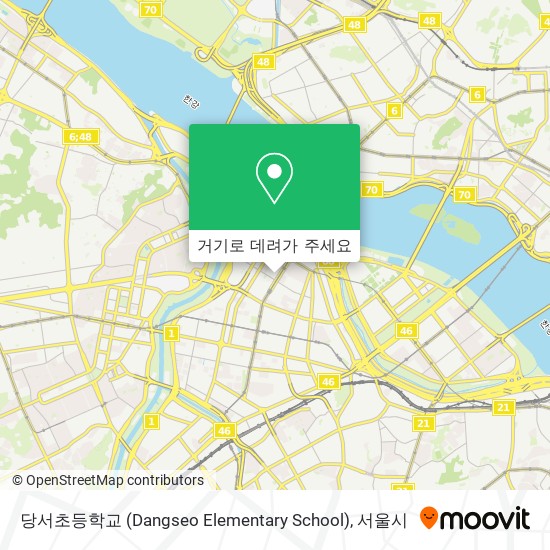 당서초등학교 (Dangseo Elementary School) 지도