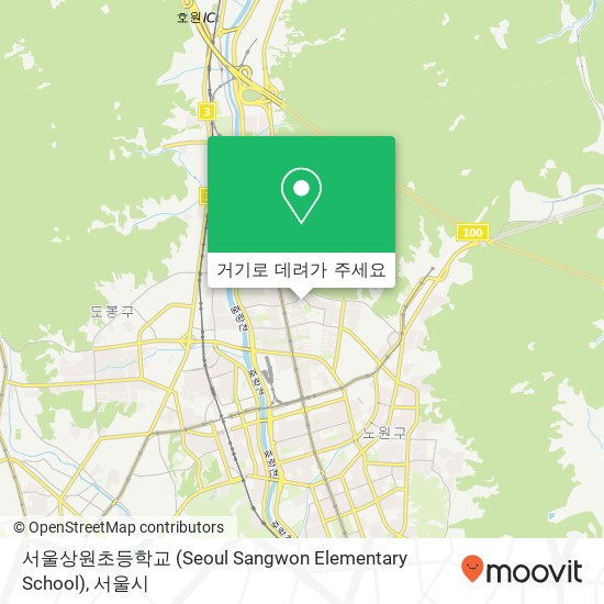 서울상원초등학교 (Seoul Sangwon Elementary School) 지도
