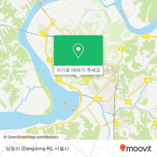 당동리 (Dangdong-Ri) 지도