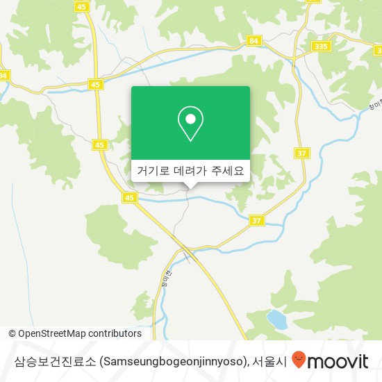 삼승보건진료소 (Samseungbogeonjinnyoso) 지도