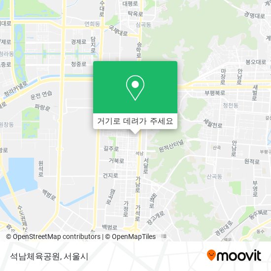 석남체육공원 지도