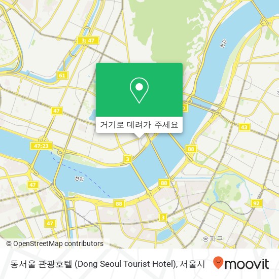 동서울 관광호텔 (Dong Seoul Tourist Hotel) 지도