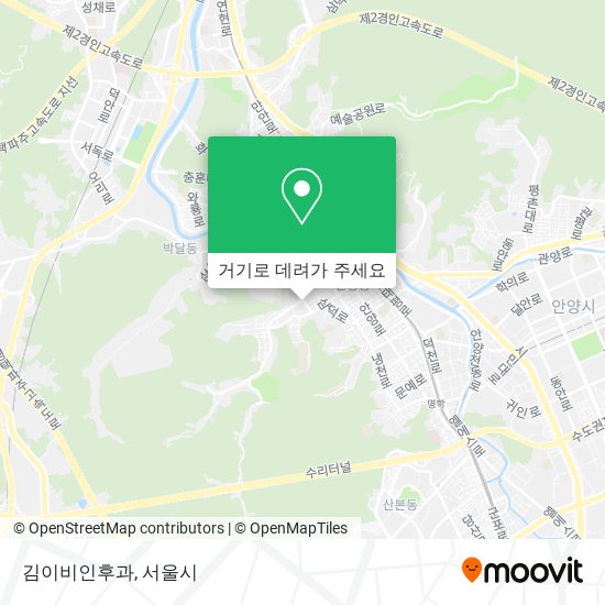 김이비인후과 지도