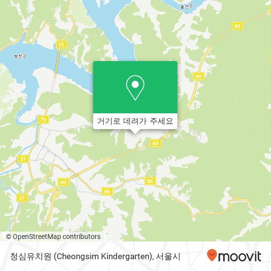 청심유치원 (Cheongsim Kindergarten) 지도