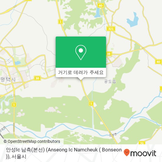 안성Ic 남측(본선) (Anseong Ic Namcheuk ( Bonseon )) 지도