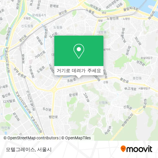 모텔그레이스 지도