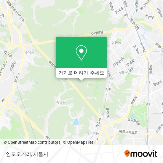 임도오거리 지도