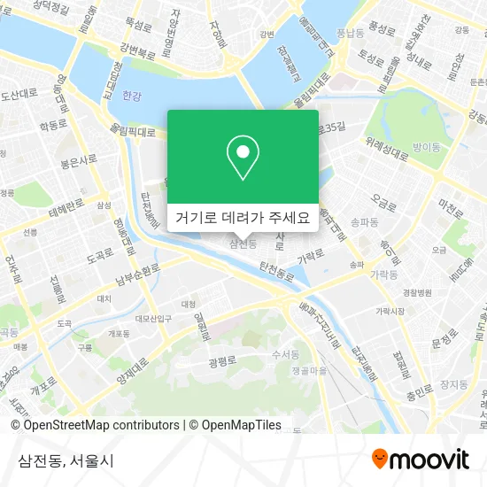 삼전동 지도