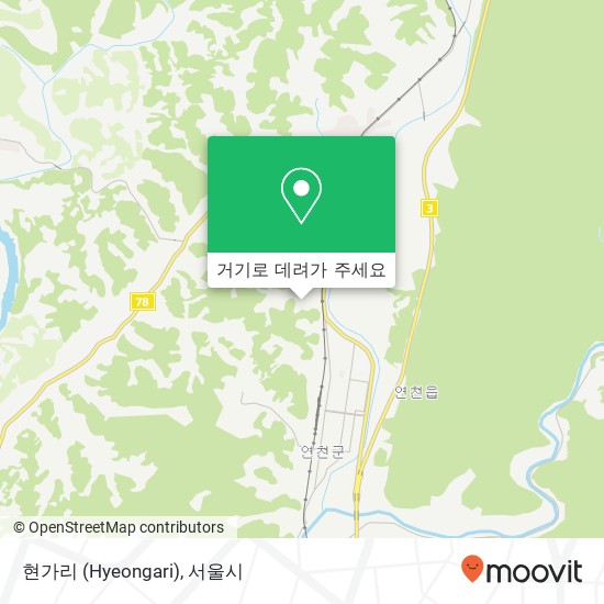 현가리 (Hyeongari) 지도