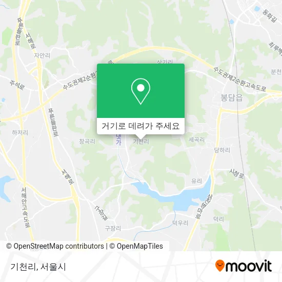 기천리 지도