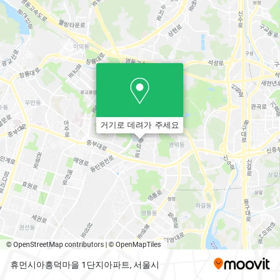 휴먼시아흥덕마을 1단지아파트 지도