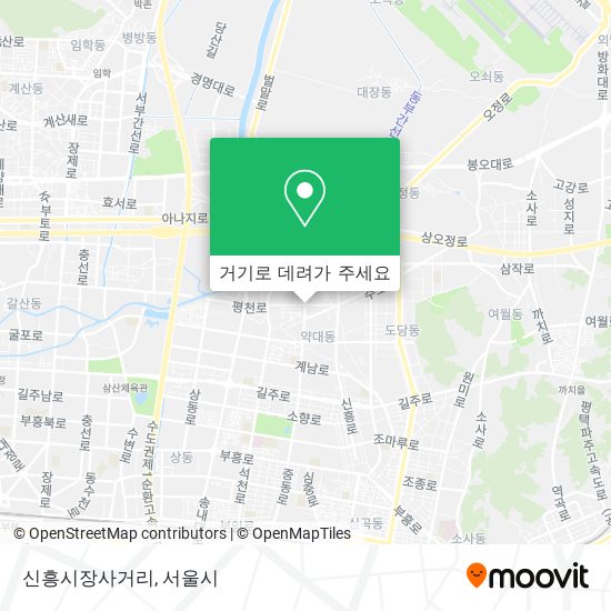 신흥시장사거리 지도