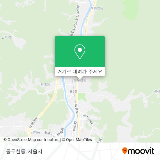 동두천동 지도