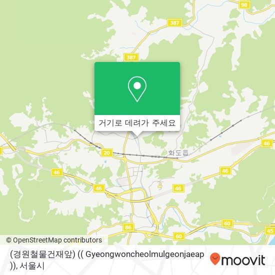(경원철물건재앞) (( Gyeongwoncheolmulgeonjaeap )) 지도