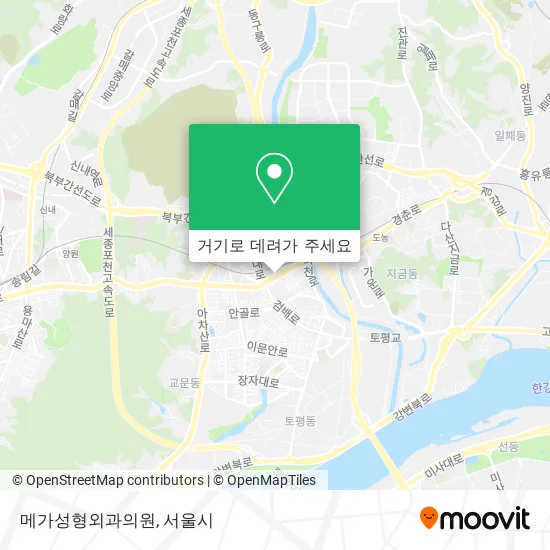 메가성형외과의원 지도