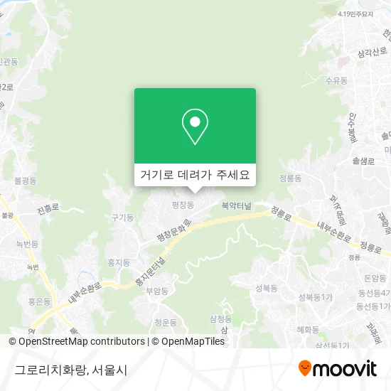 그로리치화랑 지도