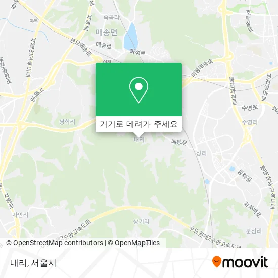 내리 지도