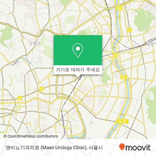 맨비뇨기과의원 (Maen Urology Clinic) 지도