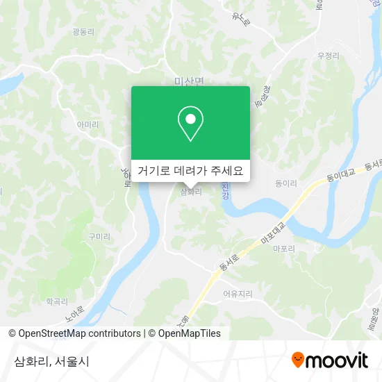 삼화리 지도